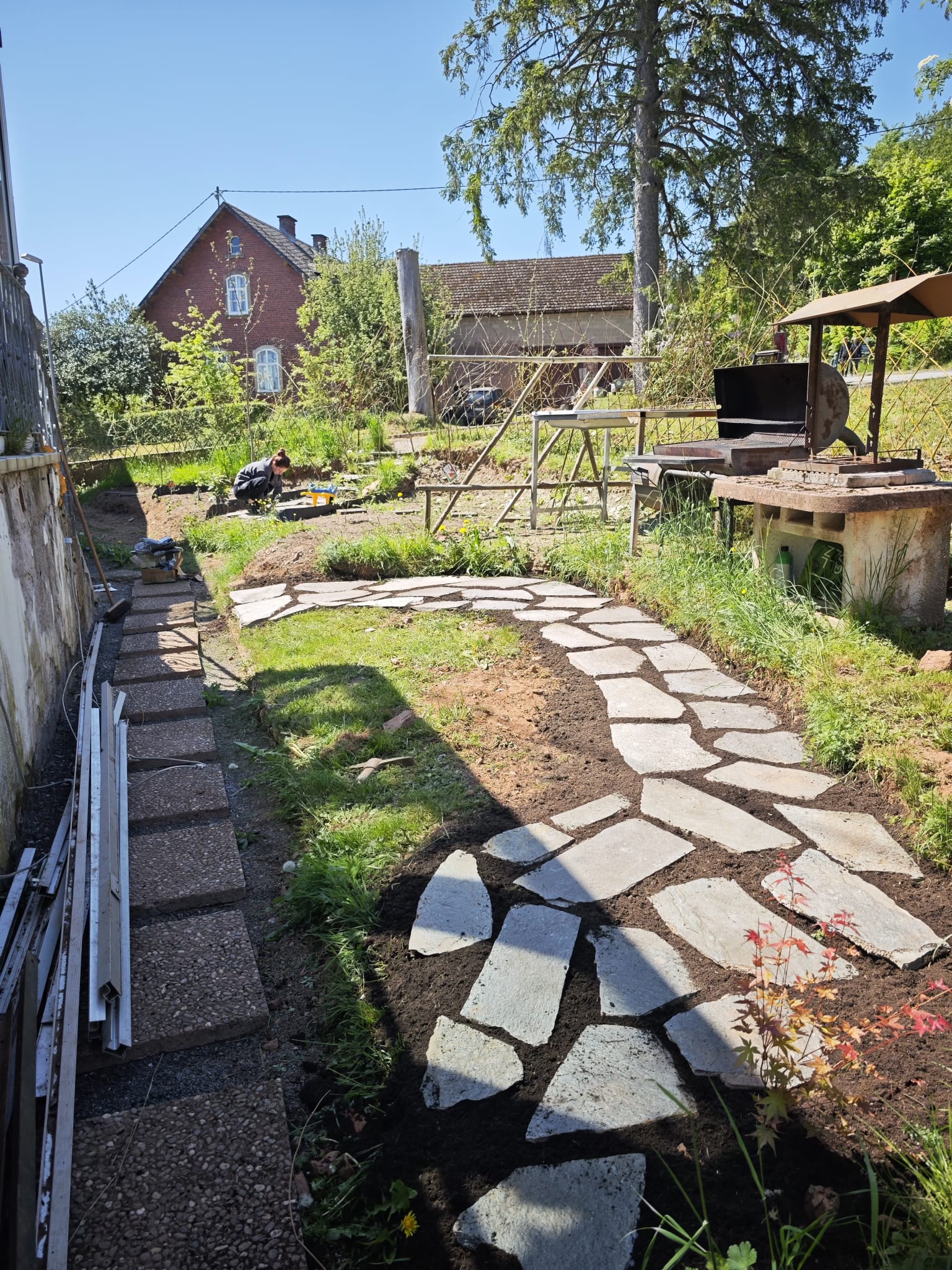 Natursteinweg