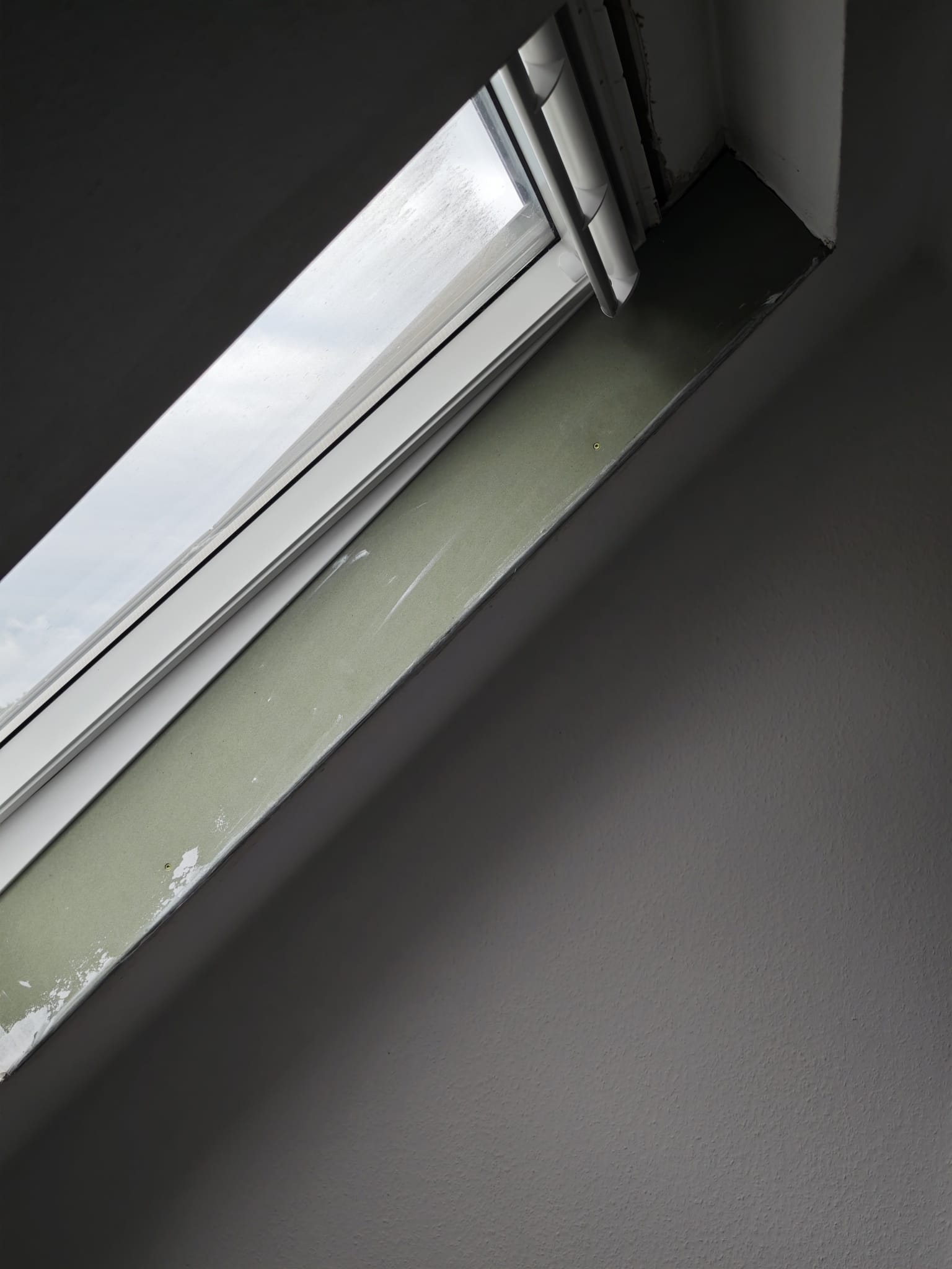 Fenster Vorher – verschmutzt