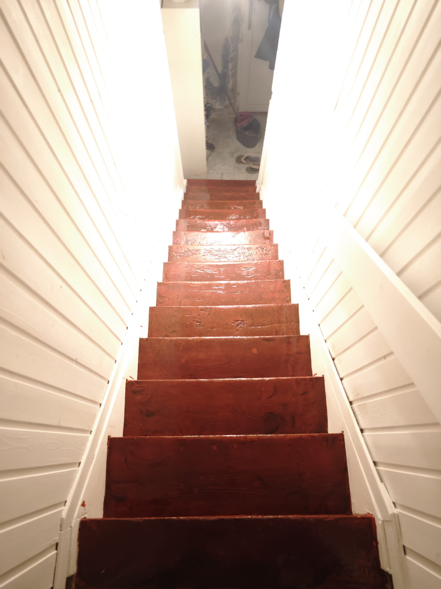Treppe saniert